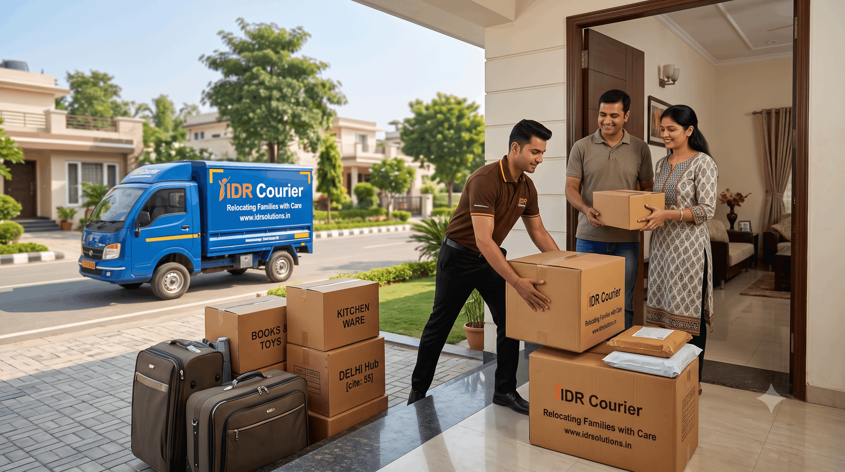 Doorstep courier pickup service in Ambala Cantt