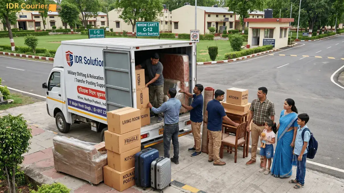 Army Household Items Courier Service Across India