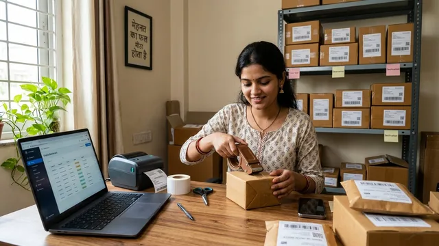 Ecommerce courier service for online sellers and parcels