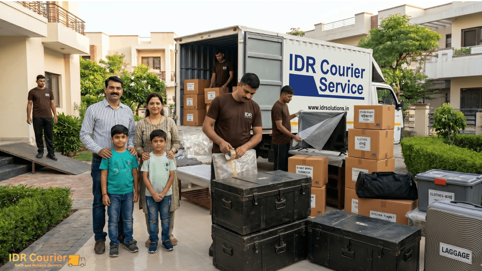 Army Household Items Courier Service in Bengdubi Cantonment