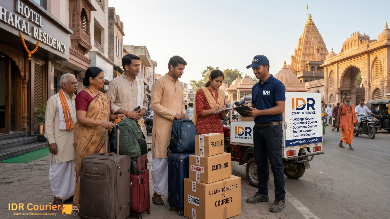 Courier Service Near Mahakal Mandir Ujjain Doorstep Pickup
