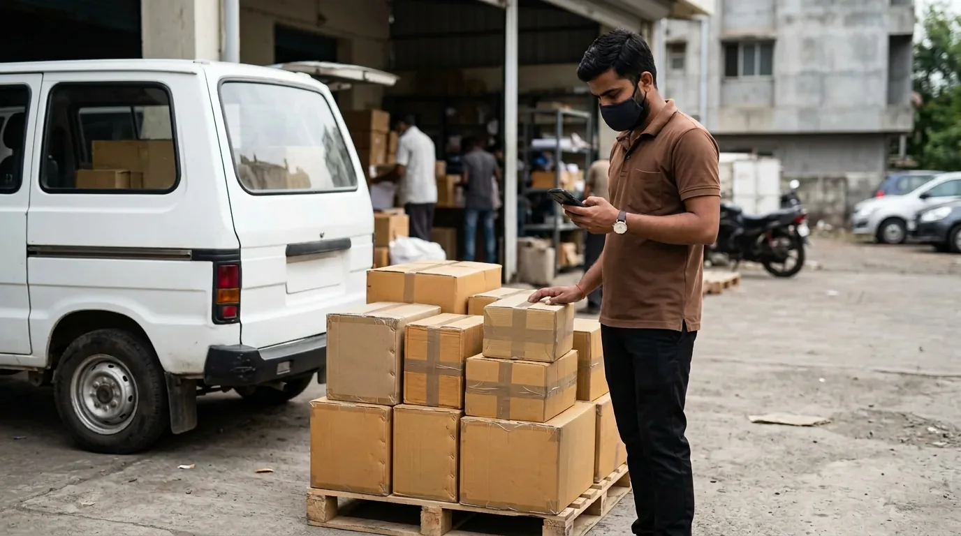 Intercity household items courier shipment from Pithampur