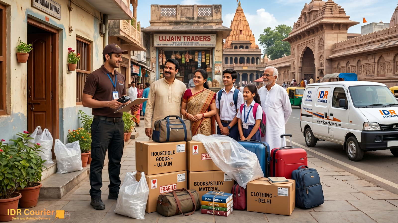 Household Items Courier Service in Ujjain