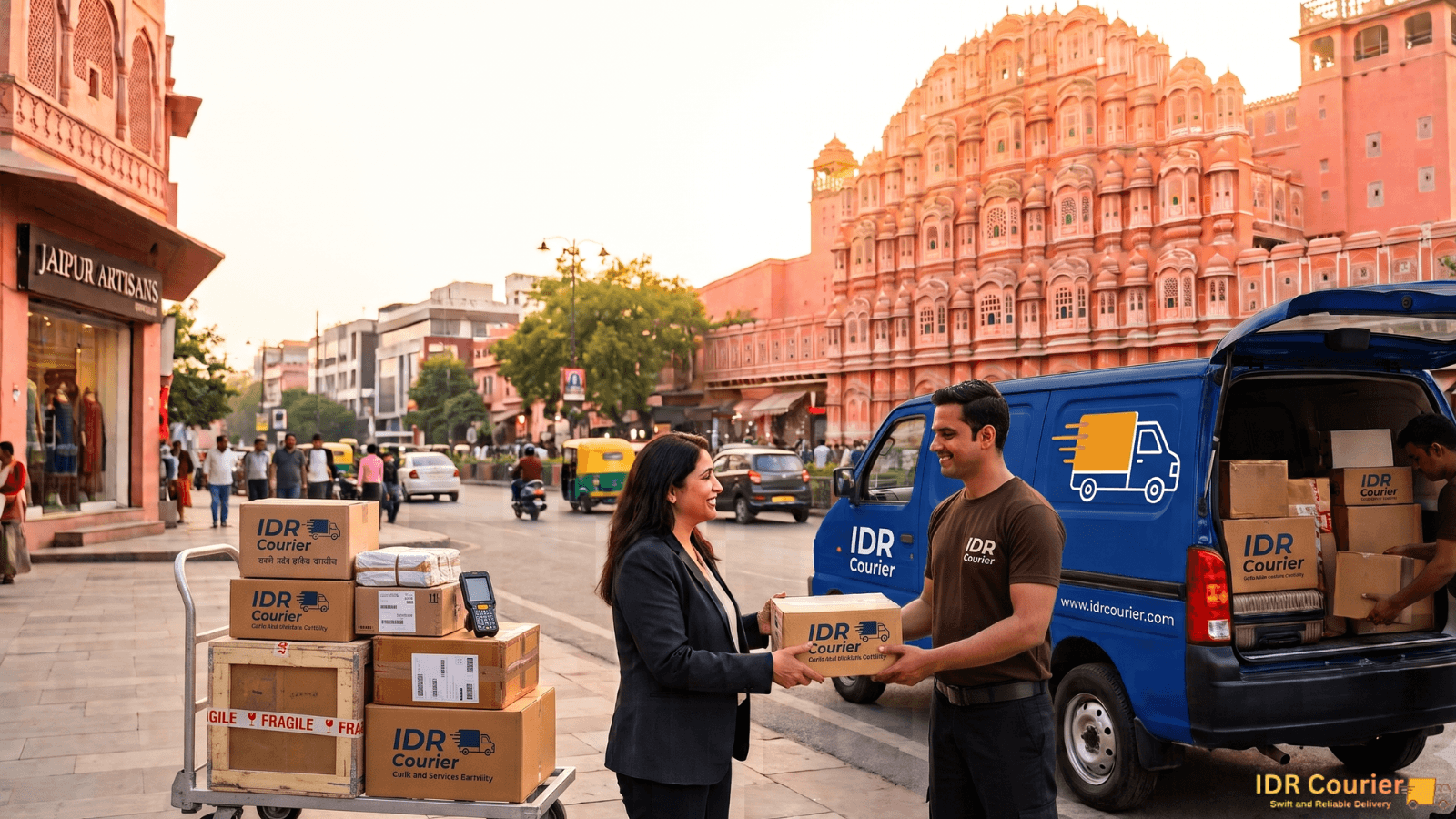 Courier Service in Jaipur - Doorstep Pickup by IDR Courier