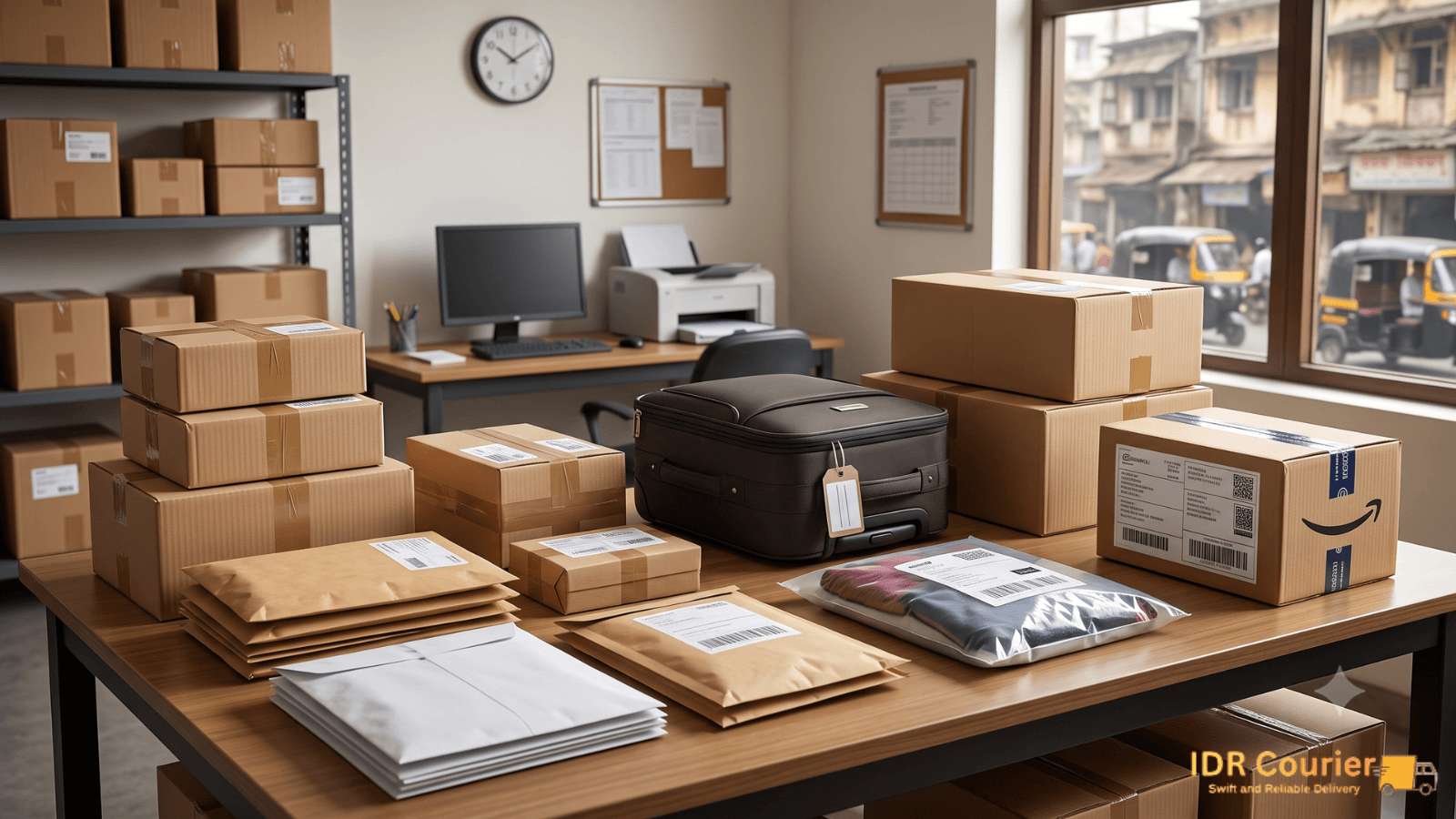 Multiple parcels packed for Pan India courier delivery from Jaora