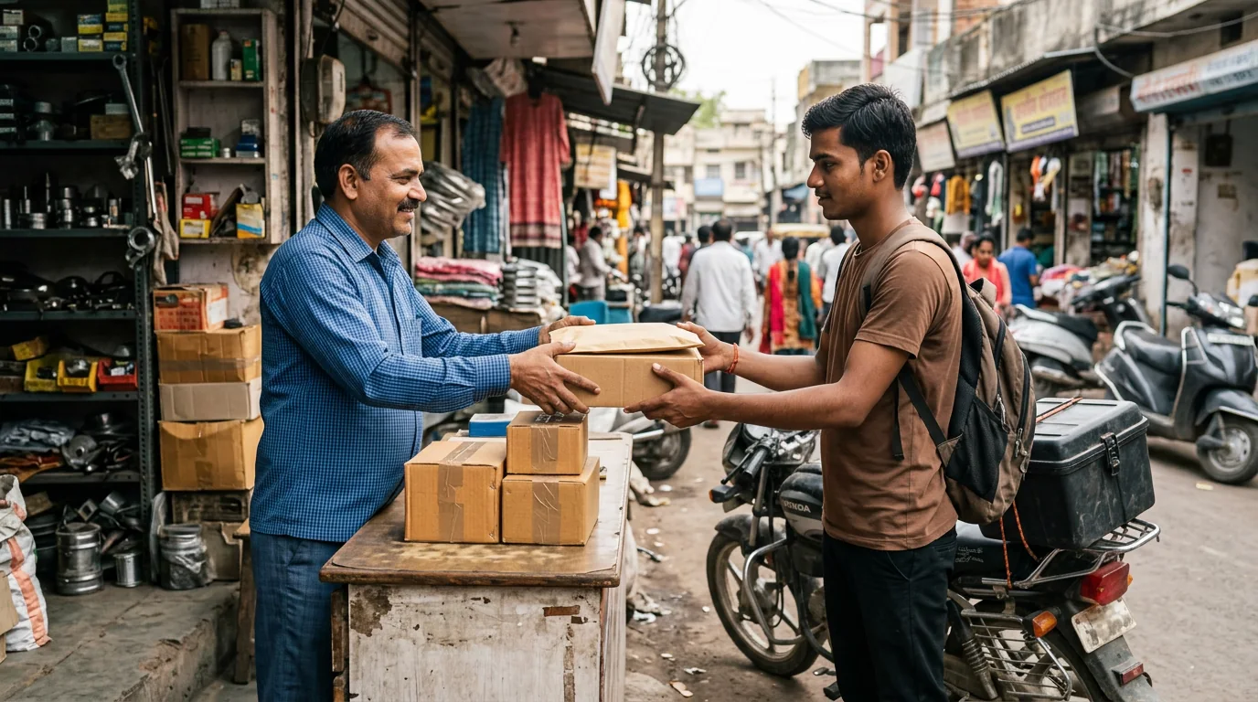 B2B and business courier service in Khandwa
