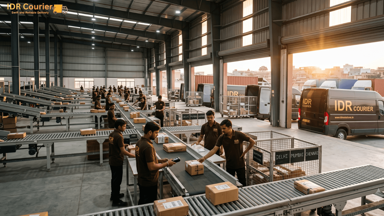 Parcel dispatch from Jaipur for Pan India delivery — IDR Courier