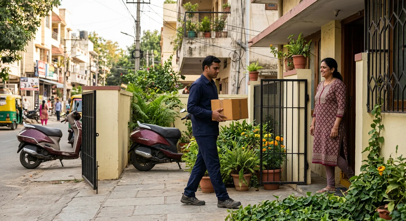 Courier parcel delivery from Neemuch to an Indian destination