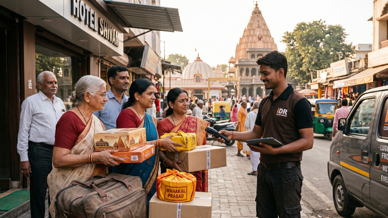 Tourist Parcel Courier Service Near Mahakal Mandir Ujjain