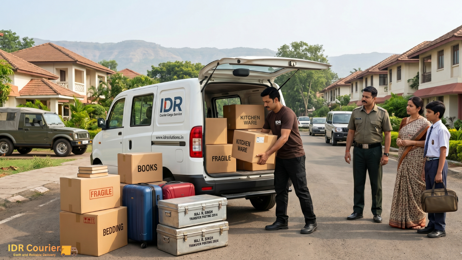 Army Household Courier Service in Pune Cantonment Near Southern Command HQ