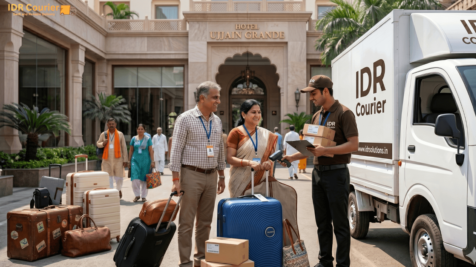 Tourist Luggage Courier